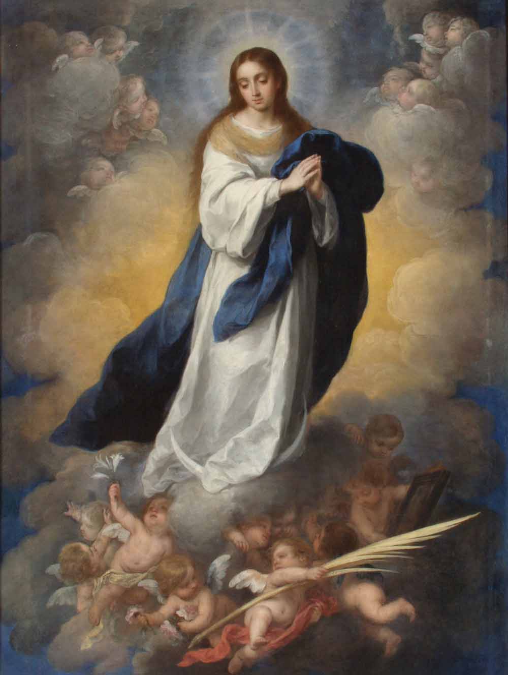 Bartolome Esteban Murillo La Inmaculada Concepcion del espejo